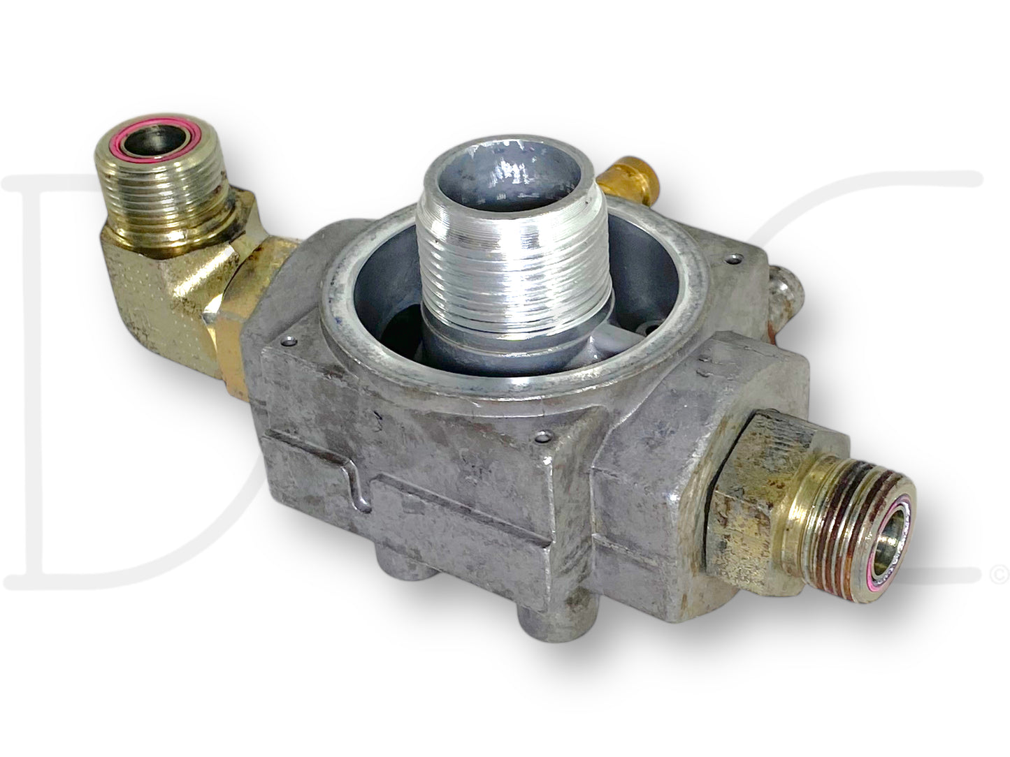 Cat 223-9974 Hydraulic Oil Filter Base Head Caterpillar Skid Steer Loader 226