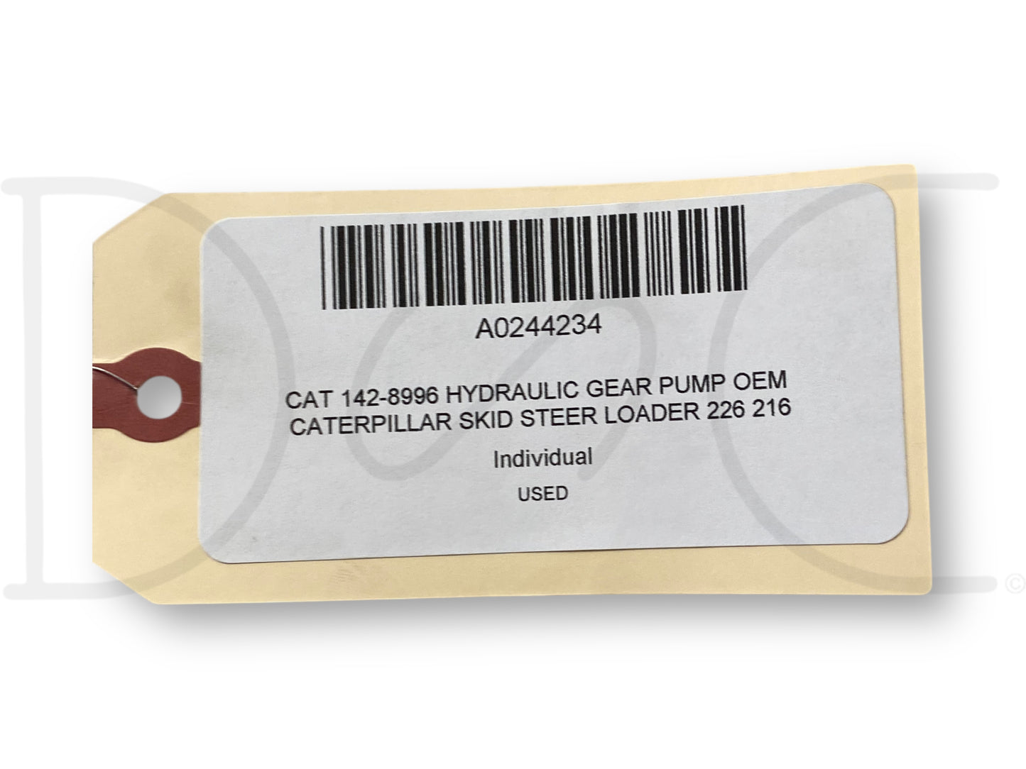 Cat 142-8996 Hydraulic Gear Pump OEM Caterpillar Skid Steer Loader 226 216