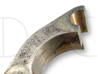 Cat 8C-3205 38.89MM Counter Bore Diameter Split Flange Clamp Pair Caterpillar
