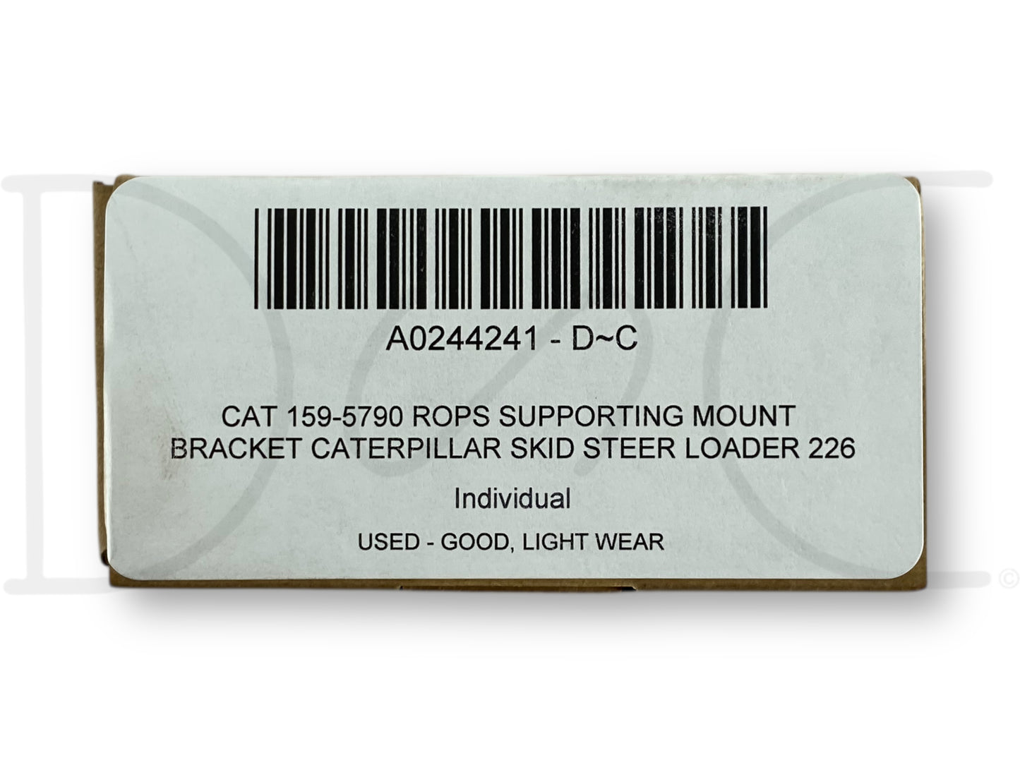 Cat 159-5790 Rops Supporting Mount Bracket Caterpillar Skid Steer Loader 226