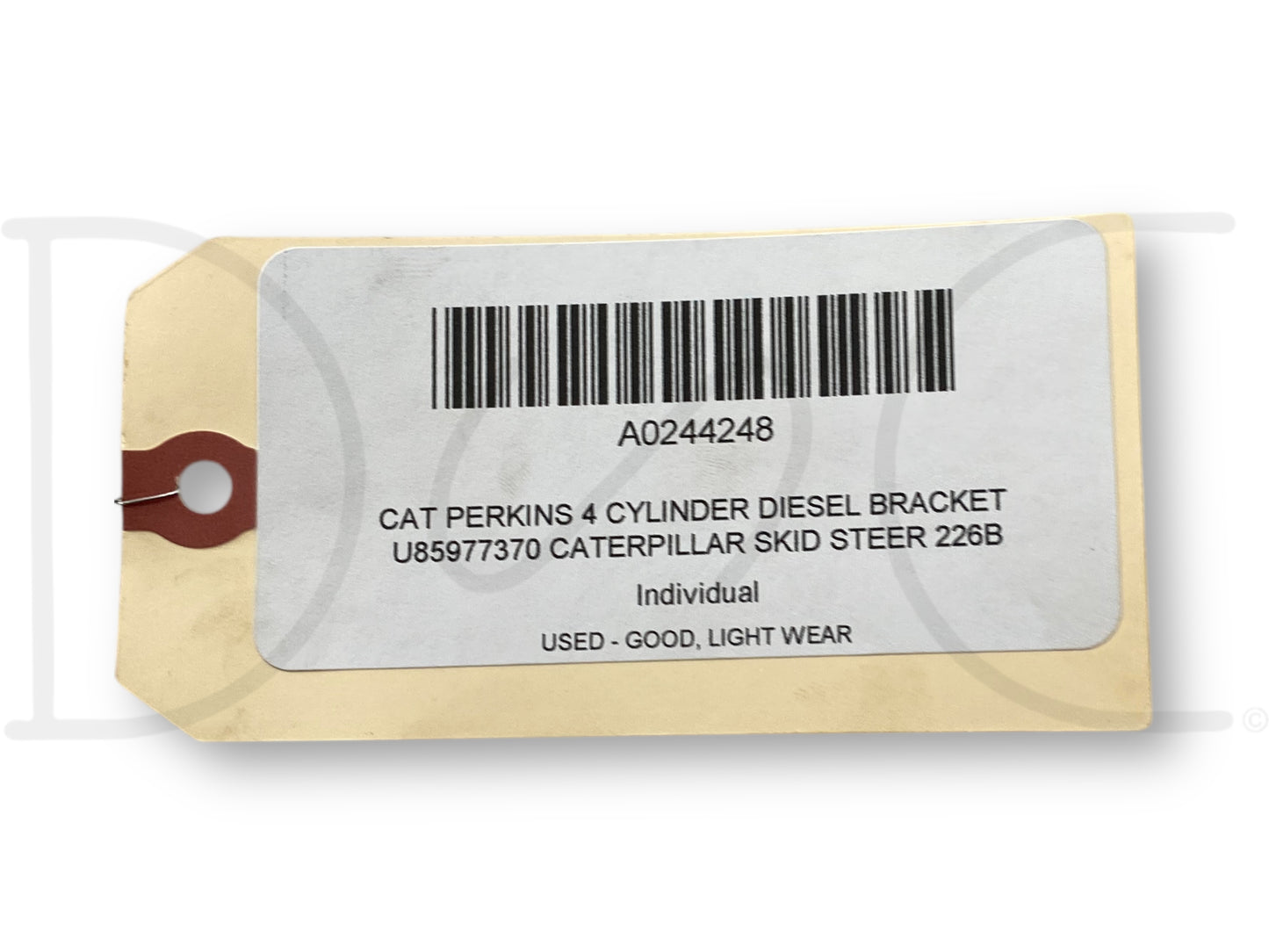 Cat Perkins 4 Cylinder Diesel Bracket U85977370 Caterpillar Skid Steer 226B