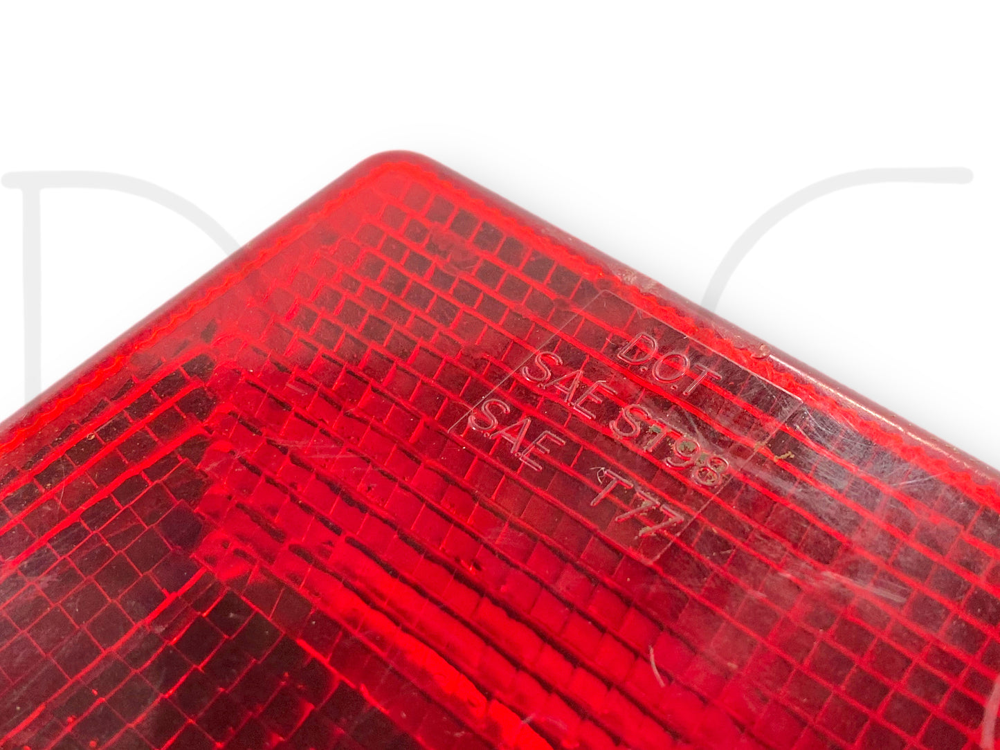 Cat 226 Skid Steer Rear Tail Light Lamp Red Rubbolite Caterpillar *Blem*
