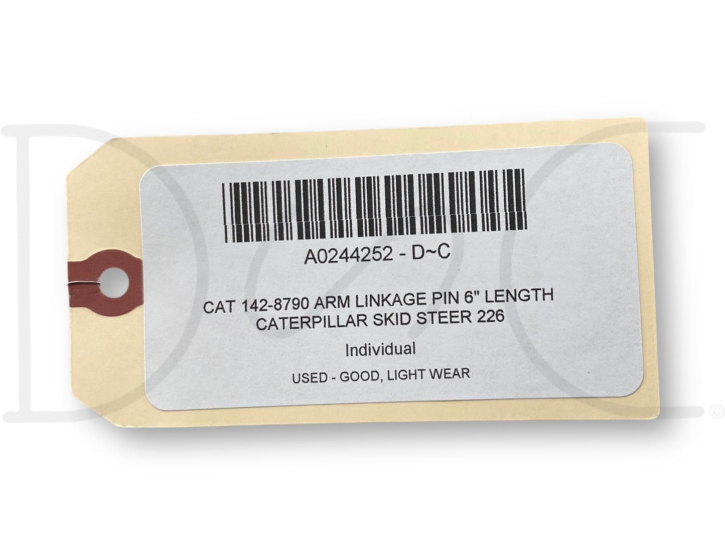 Cat 142-8790 Arm Linkage Pin 6" Length Caterpillar Skid Steer 226