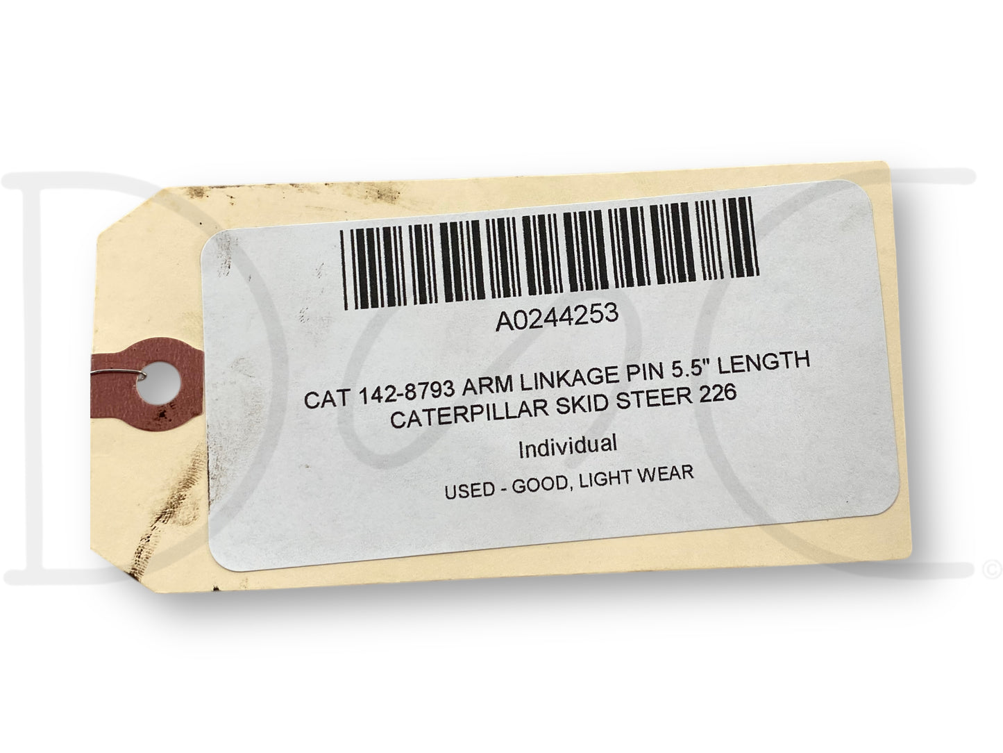 Cat 142-8793 Arm Linkage Pin 5.5" Length Caterpillar Skid Steer 226