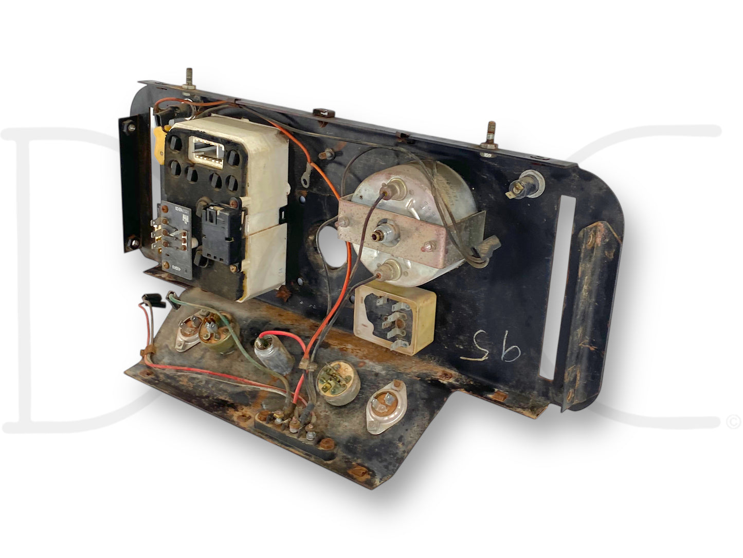 1976 International IH 1086 Tractor Dash Instrument Cluster Gauge Panel Tach