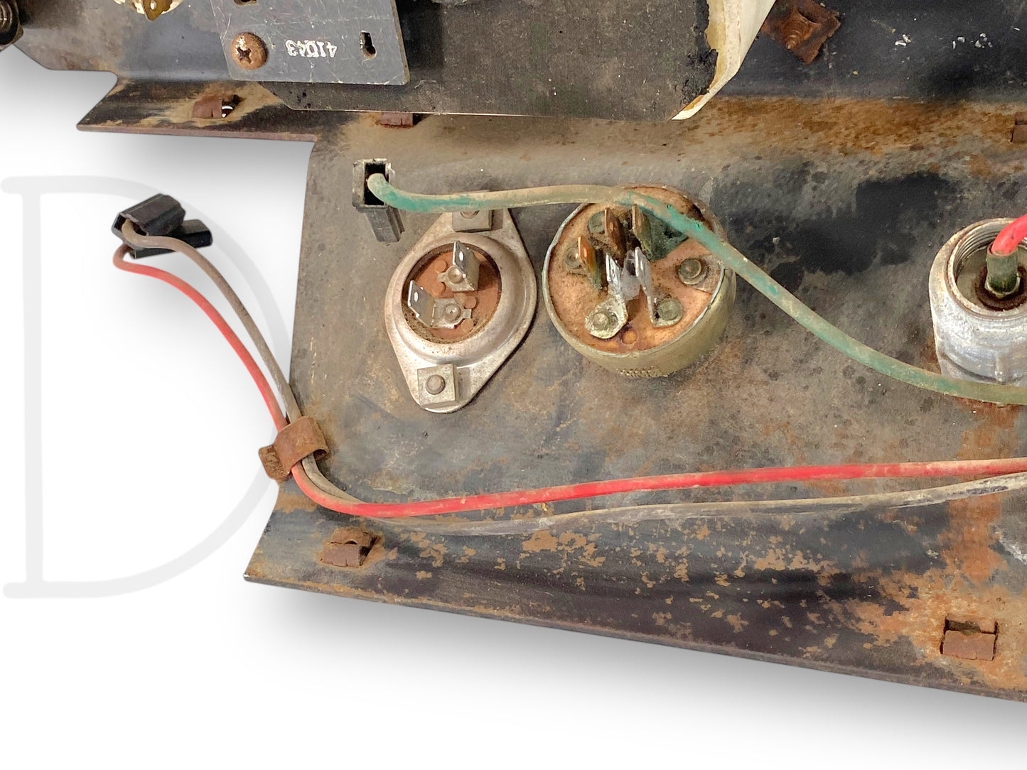 1976 International IH 1086 Tractor Dash Instrument Cluster Gauge Panel Tach