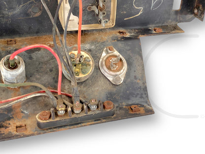 1976 International IH 1086 Tractor Dash Instrument Cluster Gauge Panel Tach