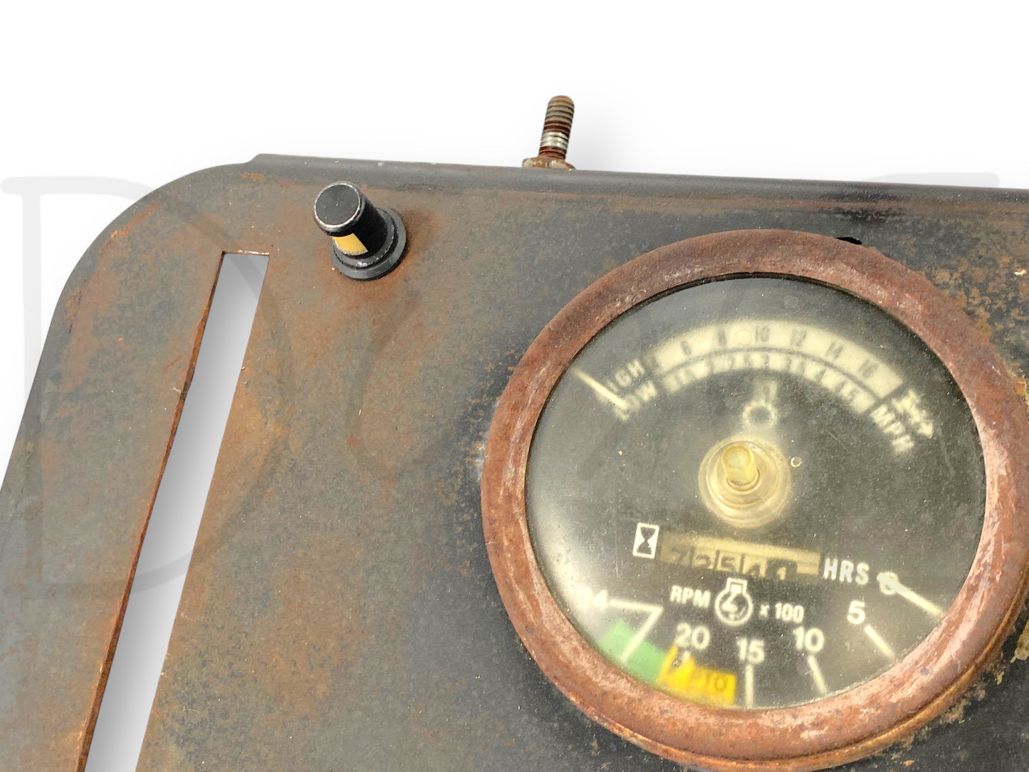 1976 International IH 1086 Tractor Dash Instrument Cluster Gauge Panel Tach