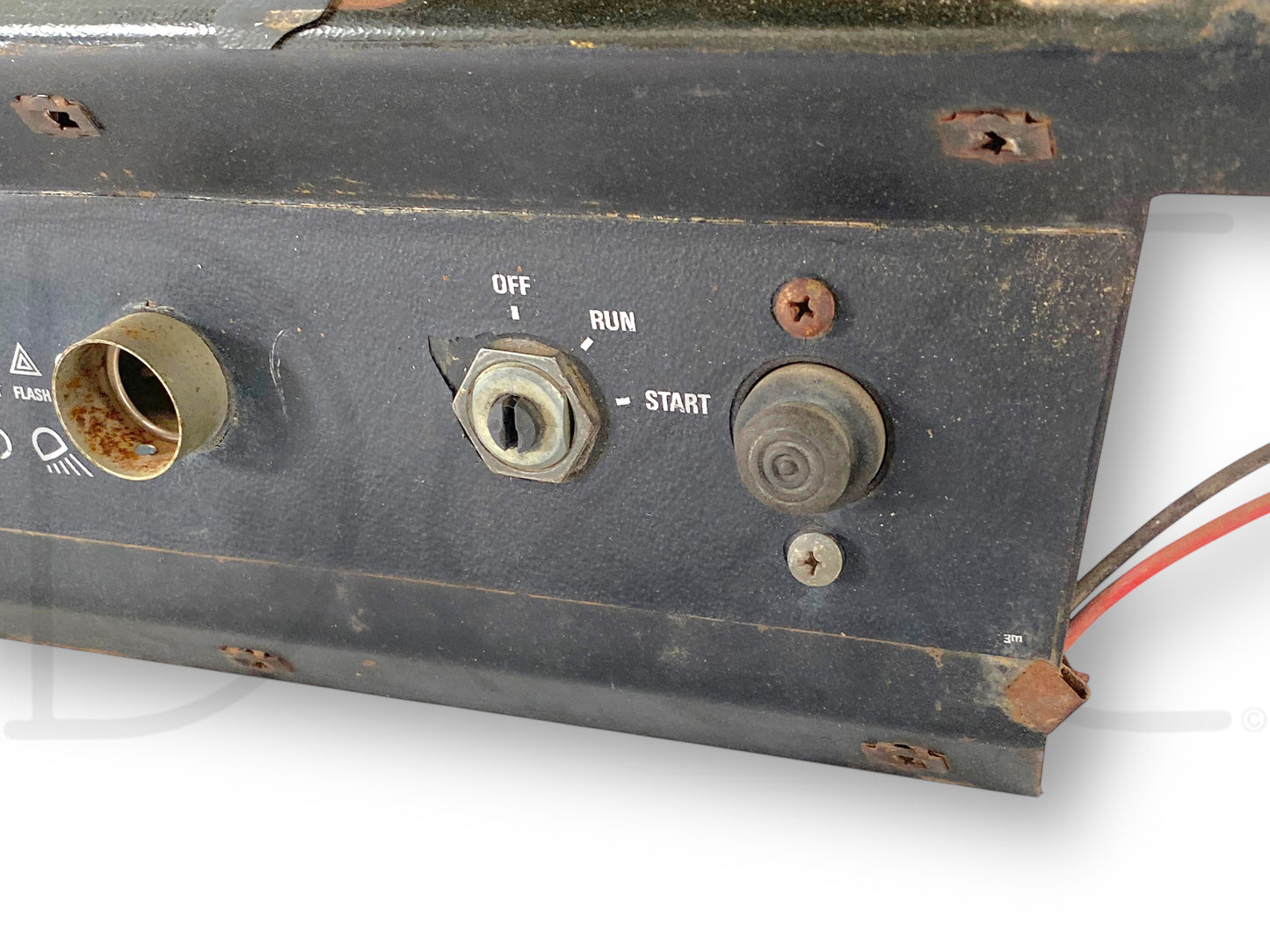 1976 International IH 1086 Tractor Dash Instrument Cluster Gauge Panel Tach