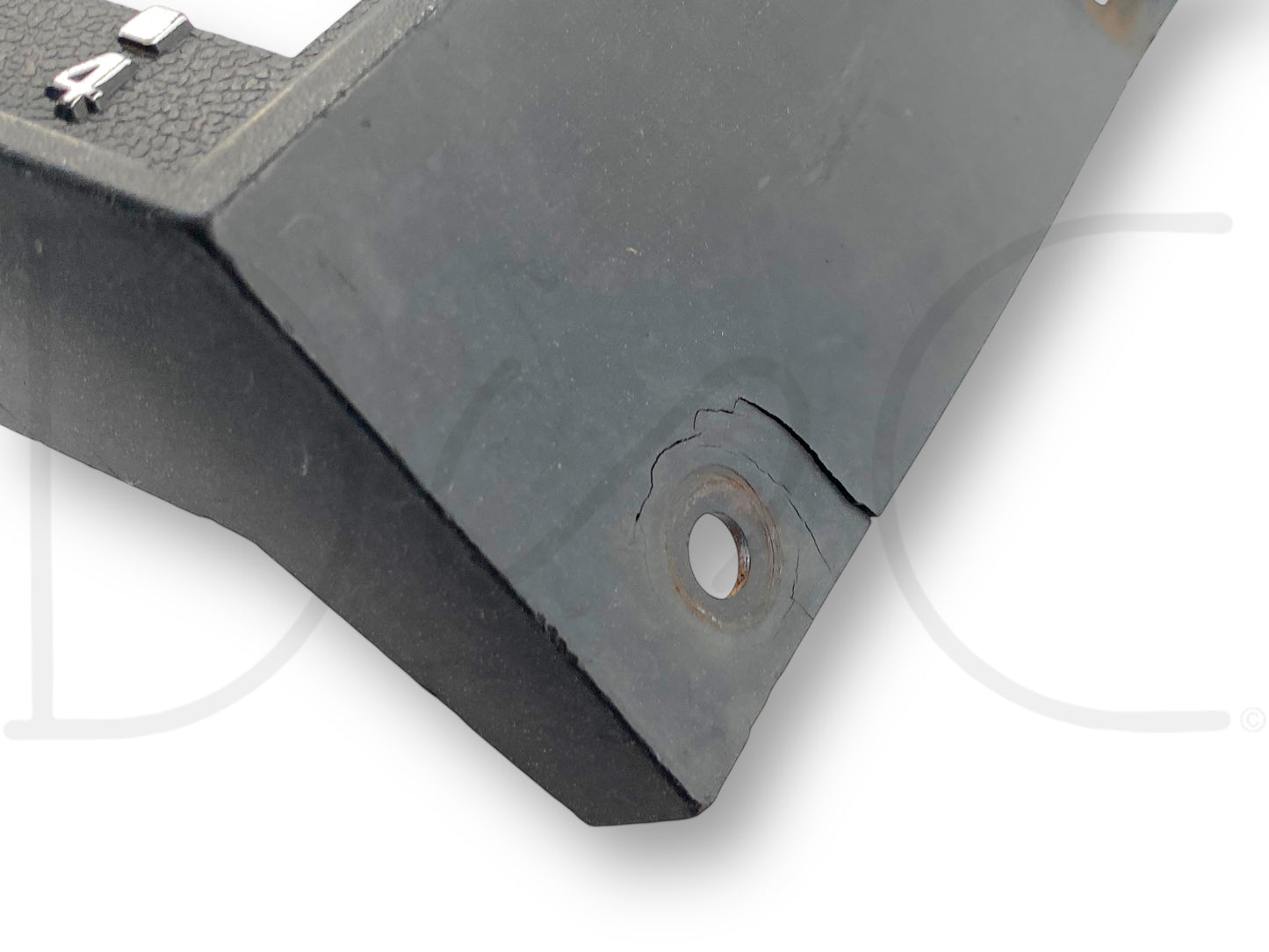 1976 International IH 1086 Tractor LH Left Console Cover Shifter Bezel Trim