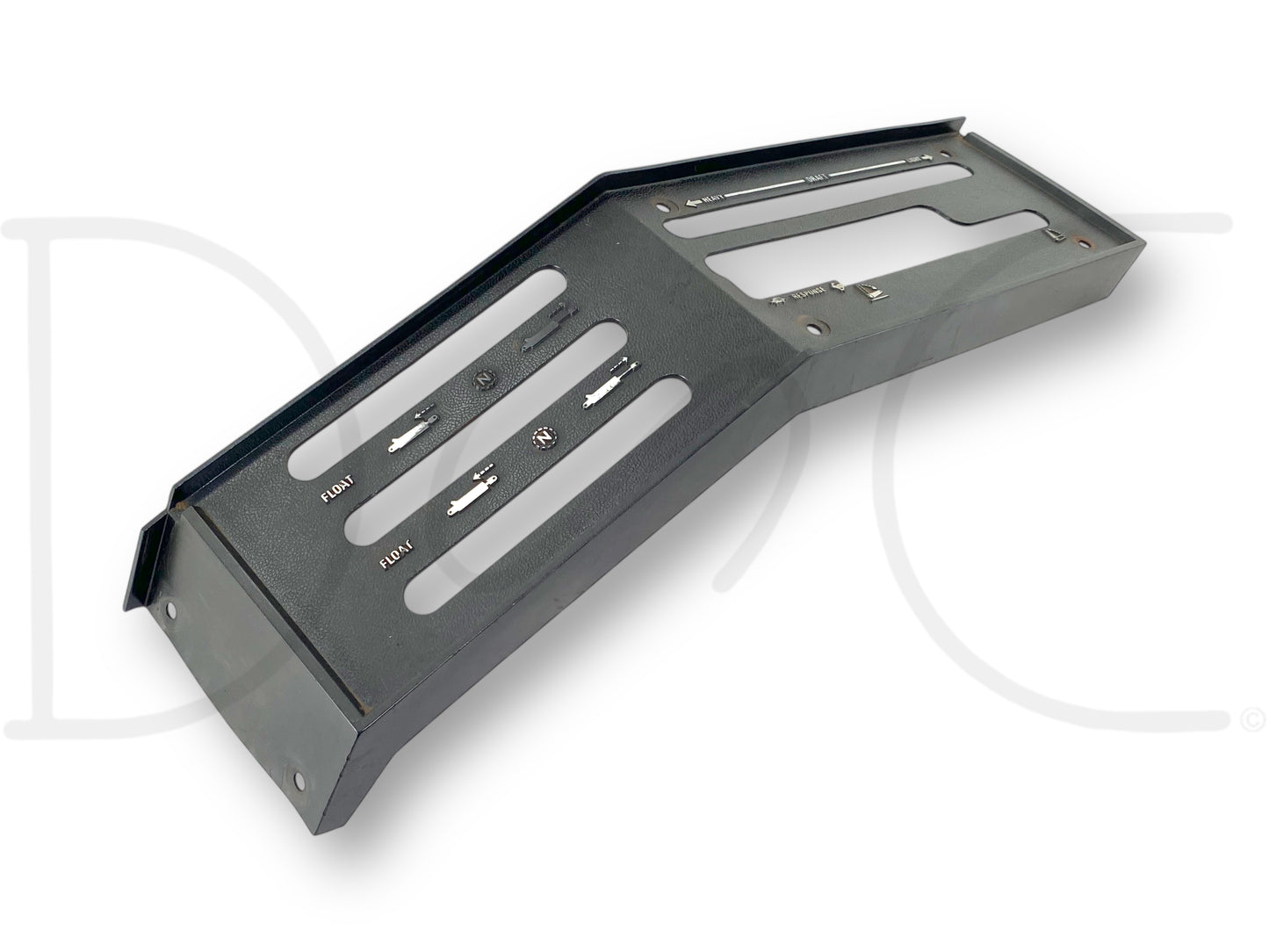 1976 International IH 1086 Tractor RH Right Console Cover Control Bezel Trim