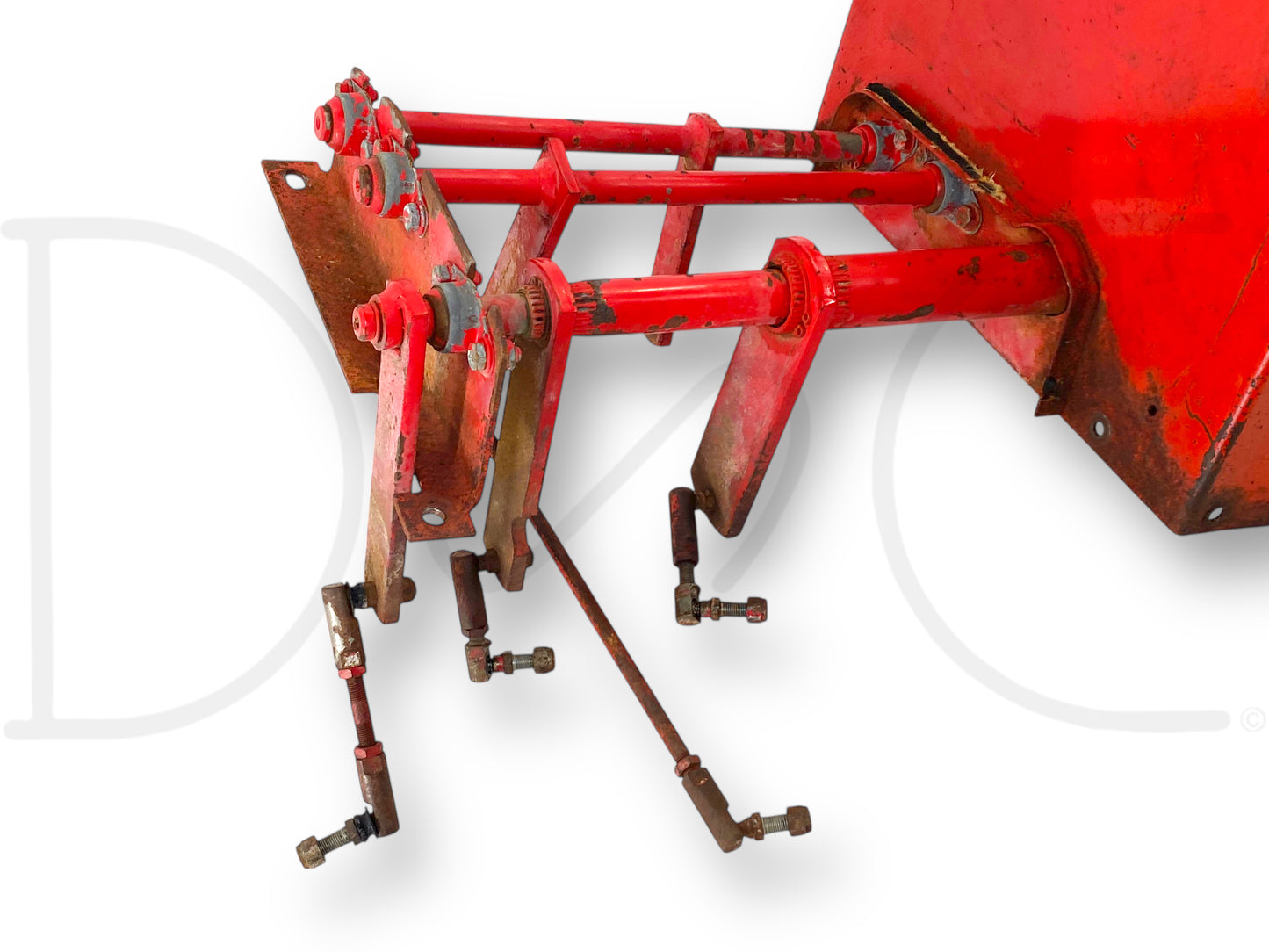 1976 International IH 1086 LH Left Console Shifter PTO Lever Housing Assembly