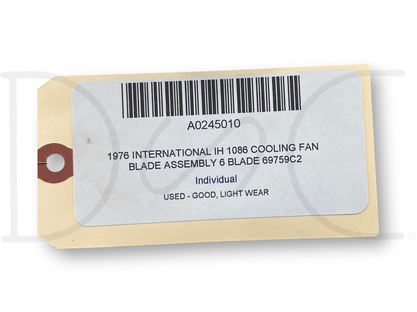 1976 International IH 1086 Cooling Fan Blade Assembly 6 Blade 69759C2