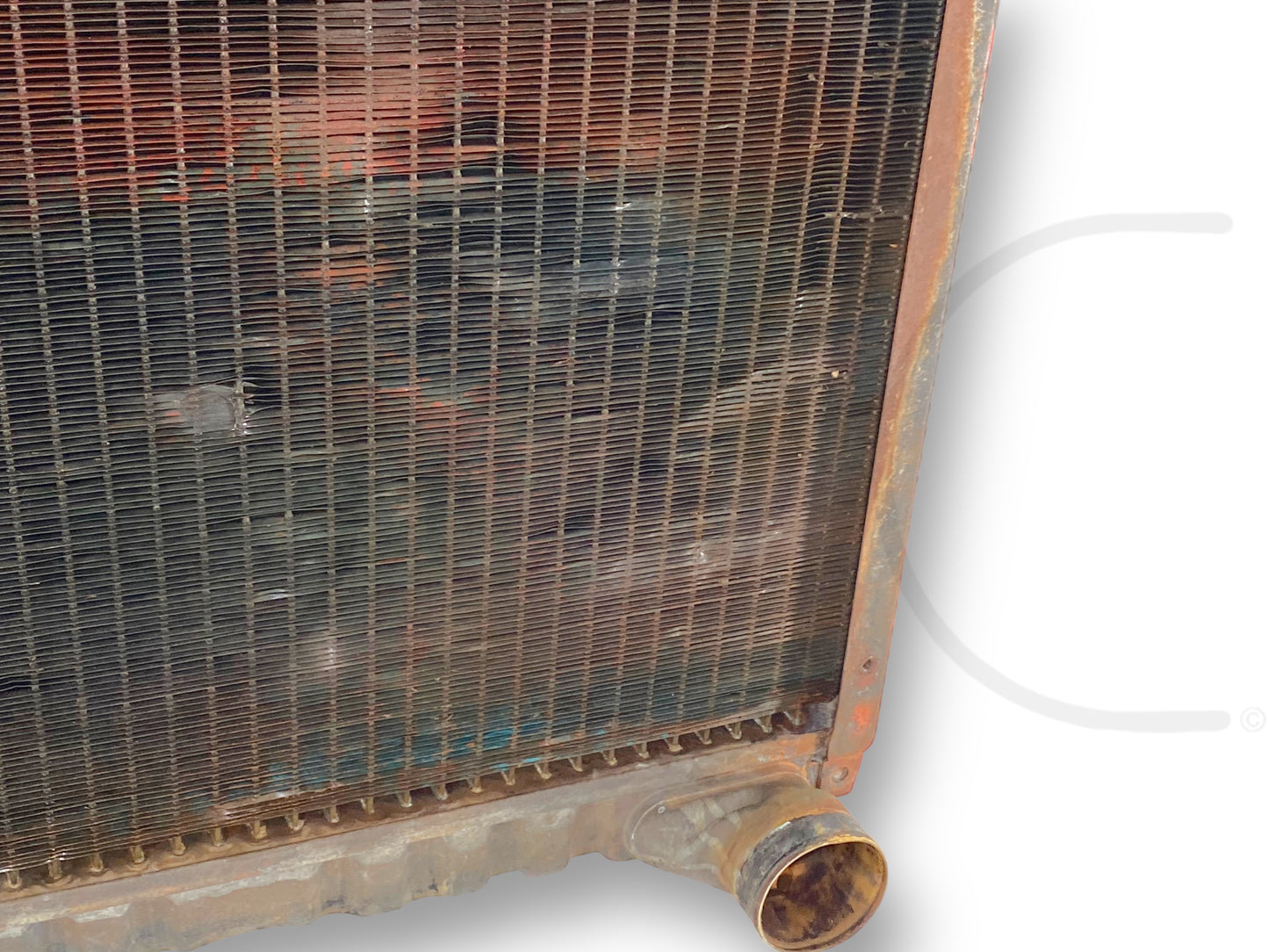 1976 International IH 1086 Tractor Original Radiator 121725C1 *Blem*