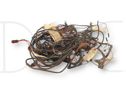 1976 International IH 1086 Tractor Wiring Harness And Fuse Block 120166C2 *Blem*