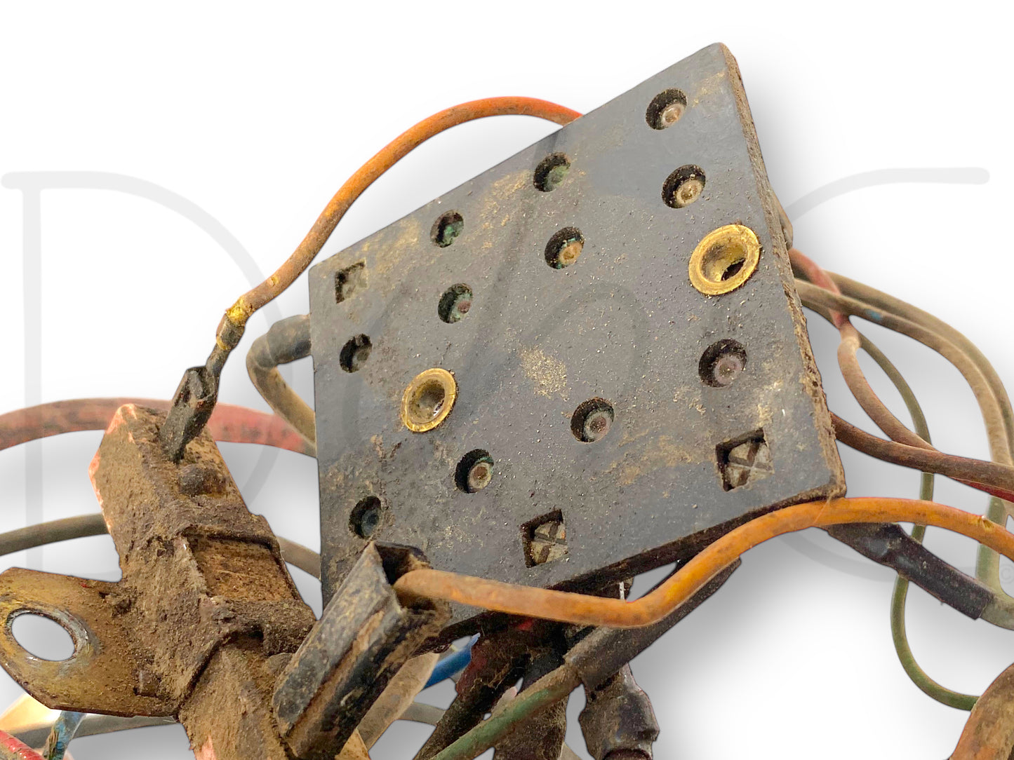 1976 International IH 1086 Tractor Wiring Harness And Fuse Block 120166C2 *Blem*