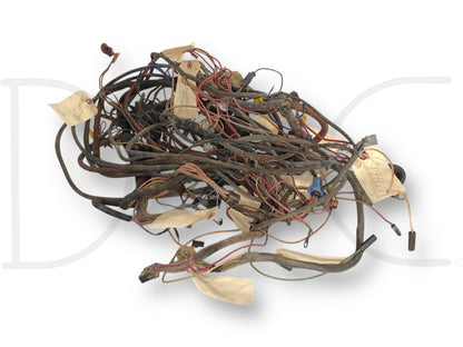 1976 International IH 1086 Tractor Wiring Harness And Fuse Block 120166C2 *Blem*