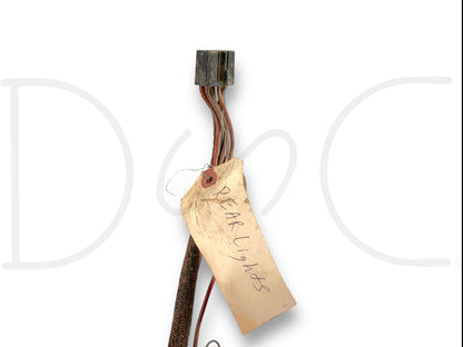 1976 International IH 1086 Tractor Wiring Harness And Fuse Block 120166C2 *Blem*