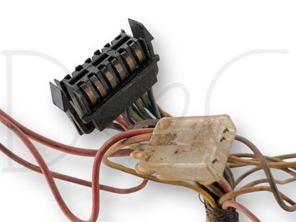 1976 International IH 1086 Tractor Wiring Harness And Fuse Block 120166C2 *Blem*