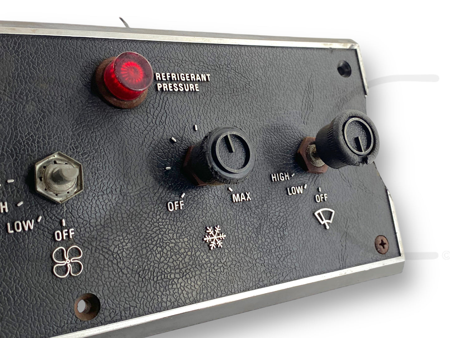 1976 International IH 1086 A/C Air Conditioning Panel Trim Bezel *Blem*