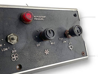 1976 International IH 1086 A/C Air Conditioning Panel Trim Bezel *Blem*