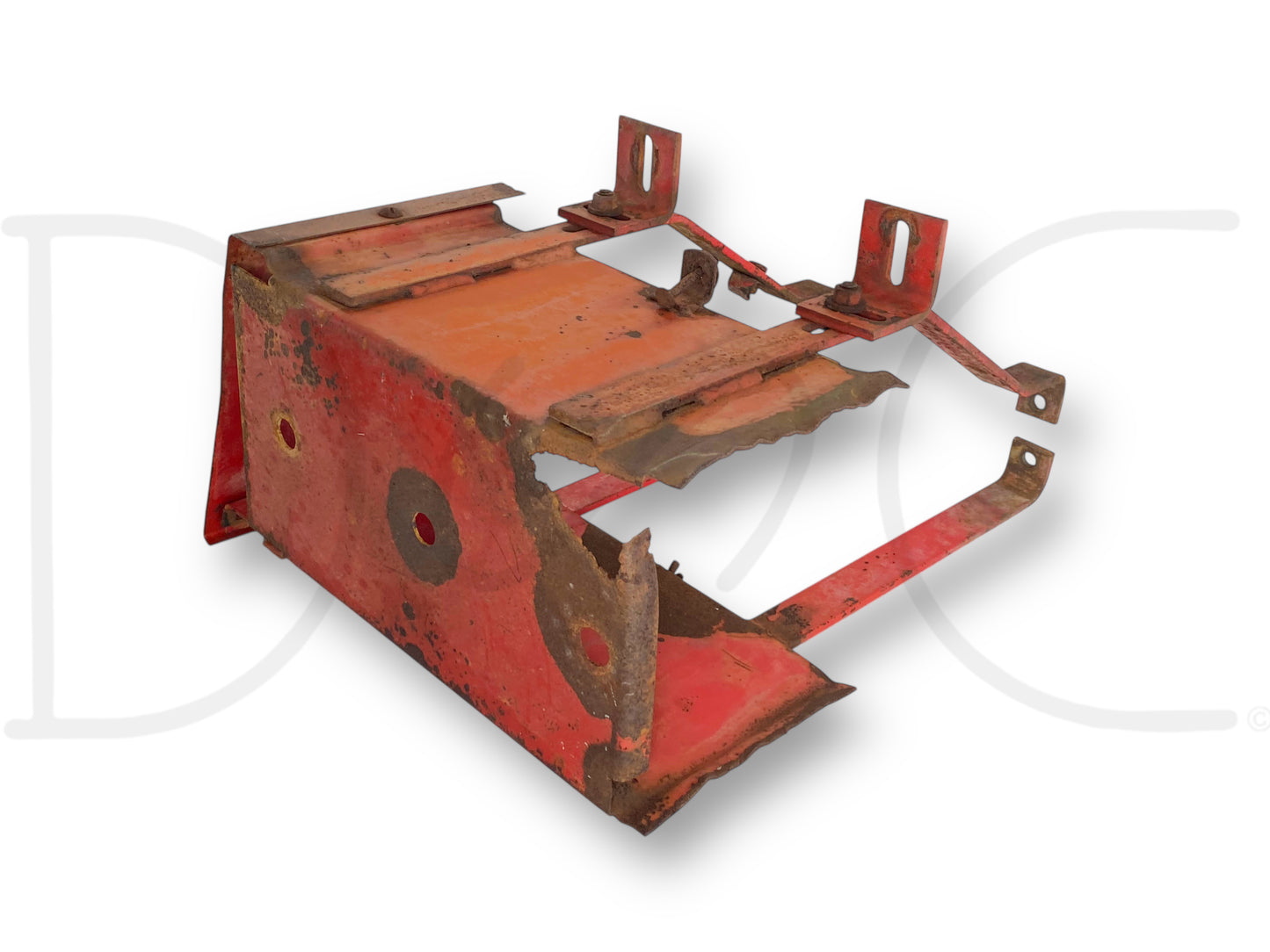 1976 International IH 1086 Tractor LH Left Battery Box Assembly 104859C3 *Blem*