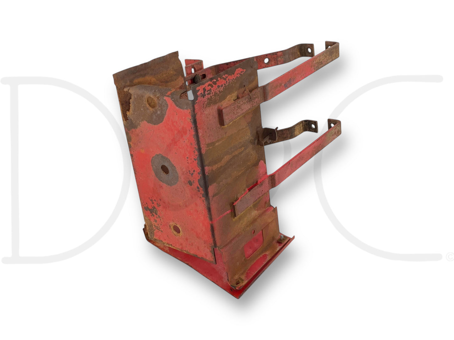 1976 International IH 1086 Tractor LH Left Battery Box Assembly 104859C3 *Blem*