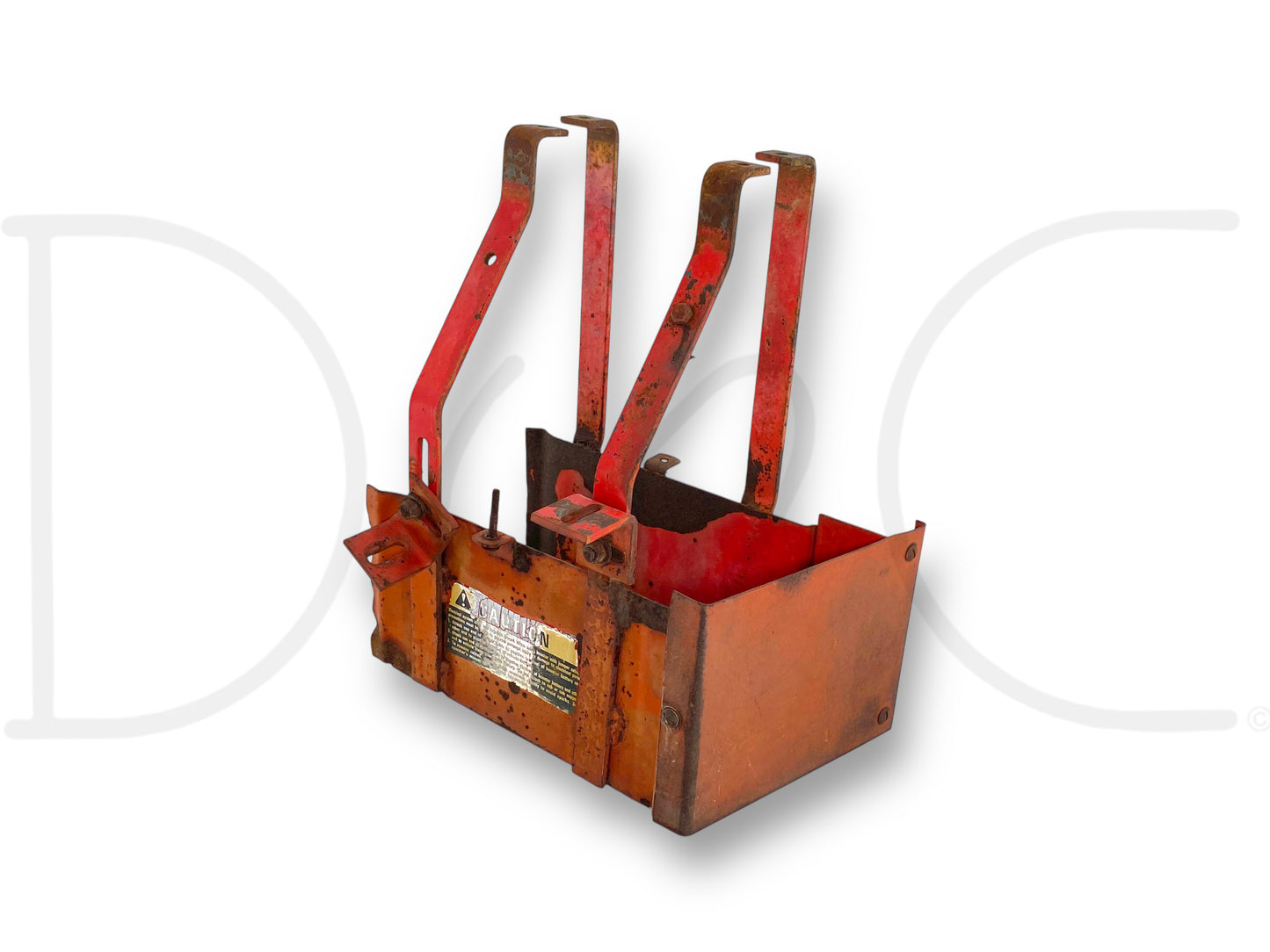 1976 International IH 1086 Tractor RH Right Battery Box Assembly 64851C91 *Blem*