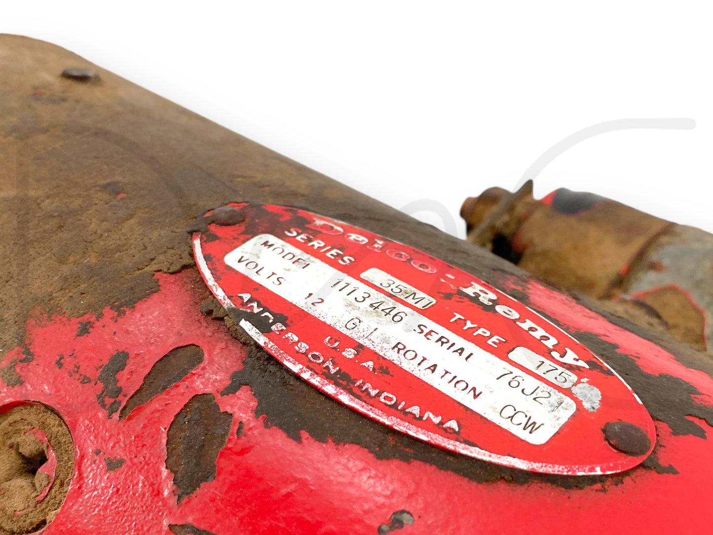 1976 International IH 1086 Tractor Delco-Remy Starter 1113446 *For Rebuild*