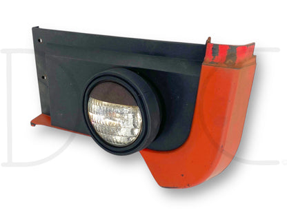 1976 International IH 1086 Tractor LH Left Front Lower Panel Flood Light *Blem*
