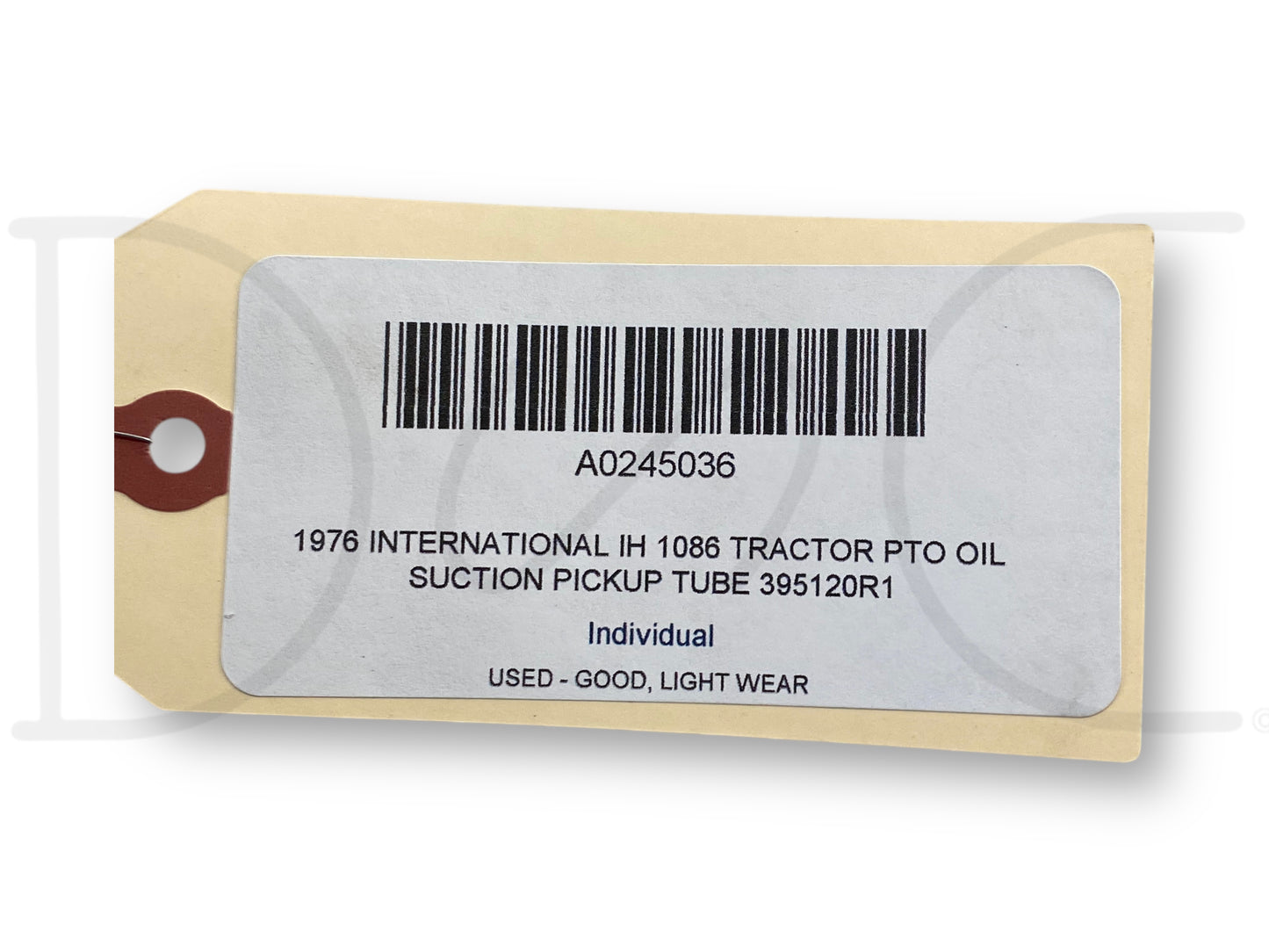 1976 International IH 1086 Tractor PTO Oil Suction Pickup Tube 395120R1