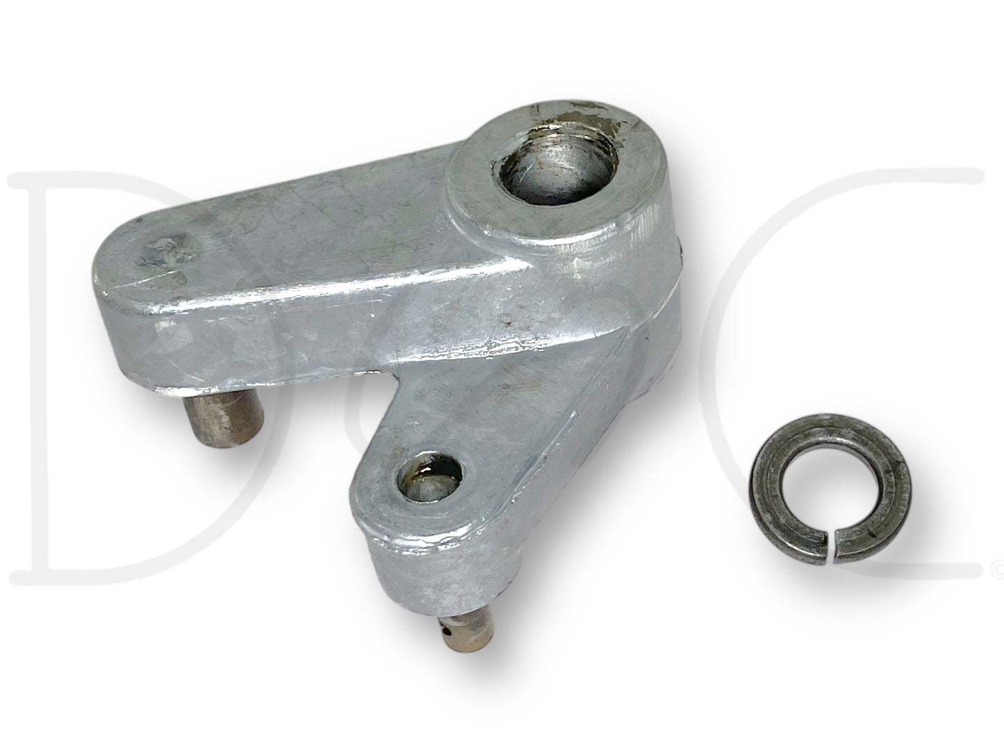 1976 International IH 1086 Tractor Draft Control Cylinder Linkage Assembly