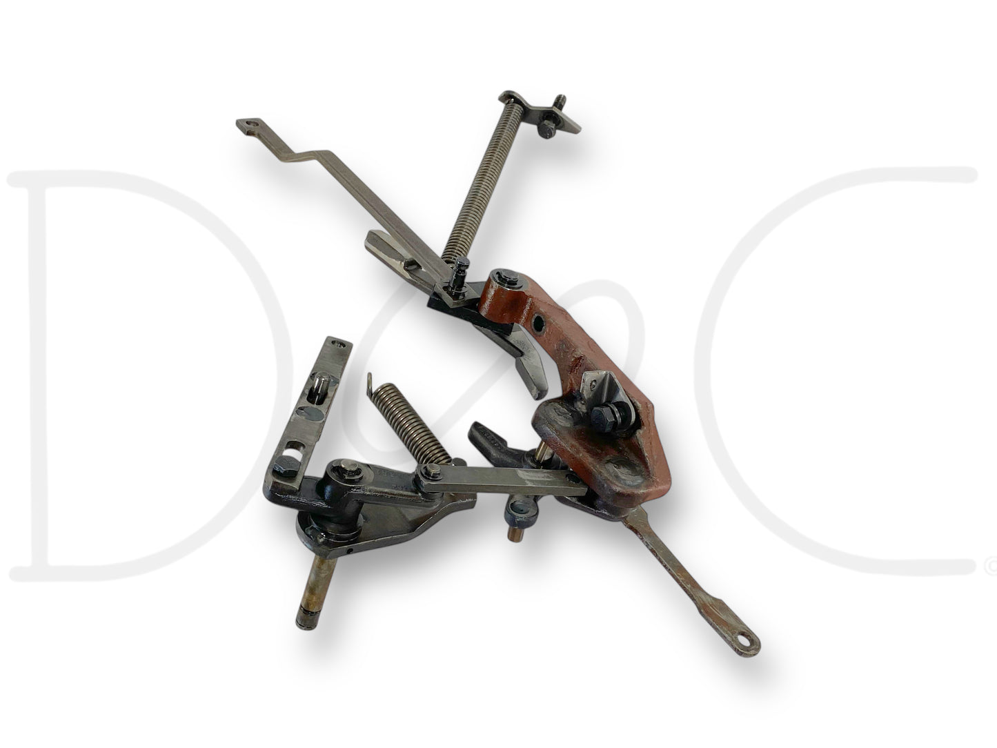 1976 International IH 1086 Tractor Draft Control Cylinder Linkage Assembly