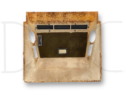 1976 International IH 1086 Tractor Composite Headliner W/ Recirculation Door