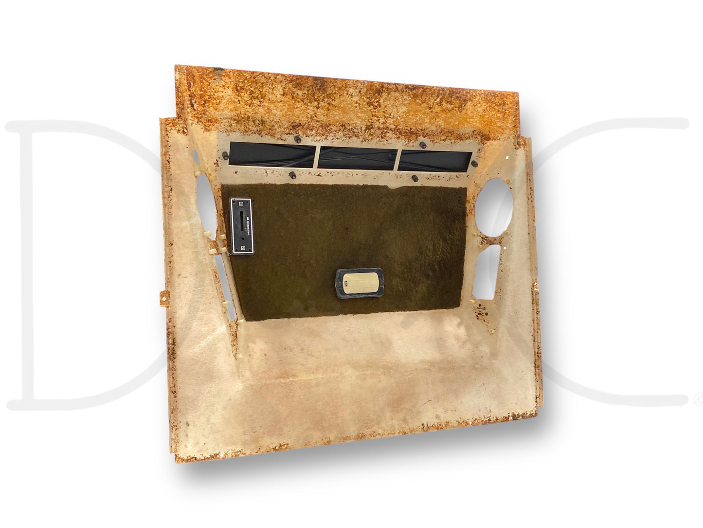 1976 International IH 1086 Tractor Composite Headliner W/ Recirculation Door