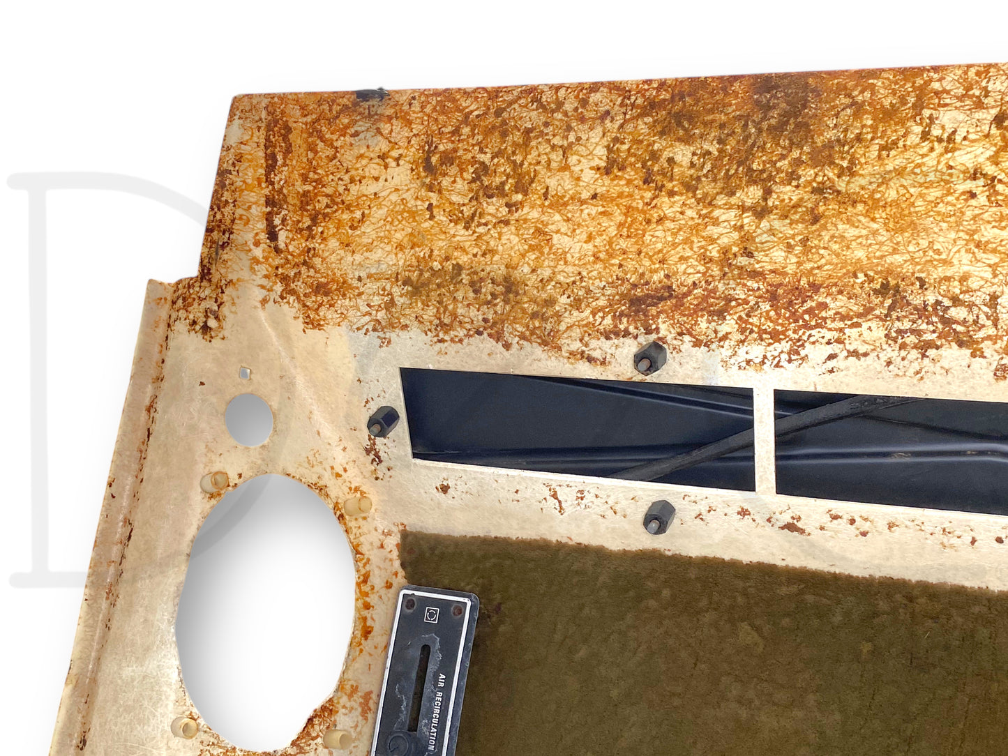 1976 International IH 1086 Tractor Composite Headliner W/ Recirculation Door