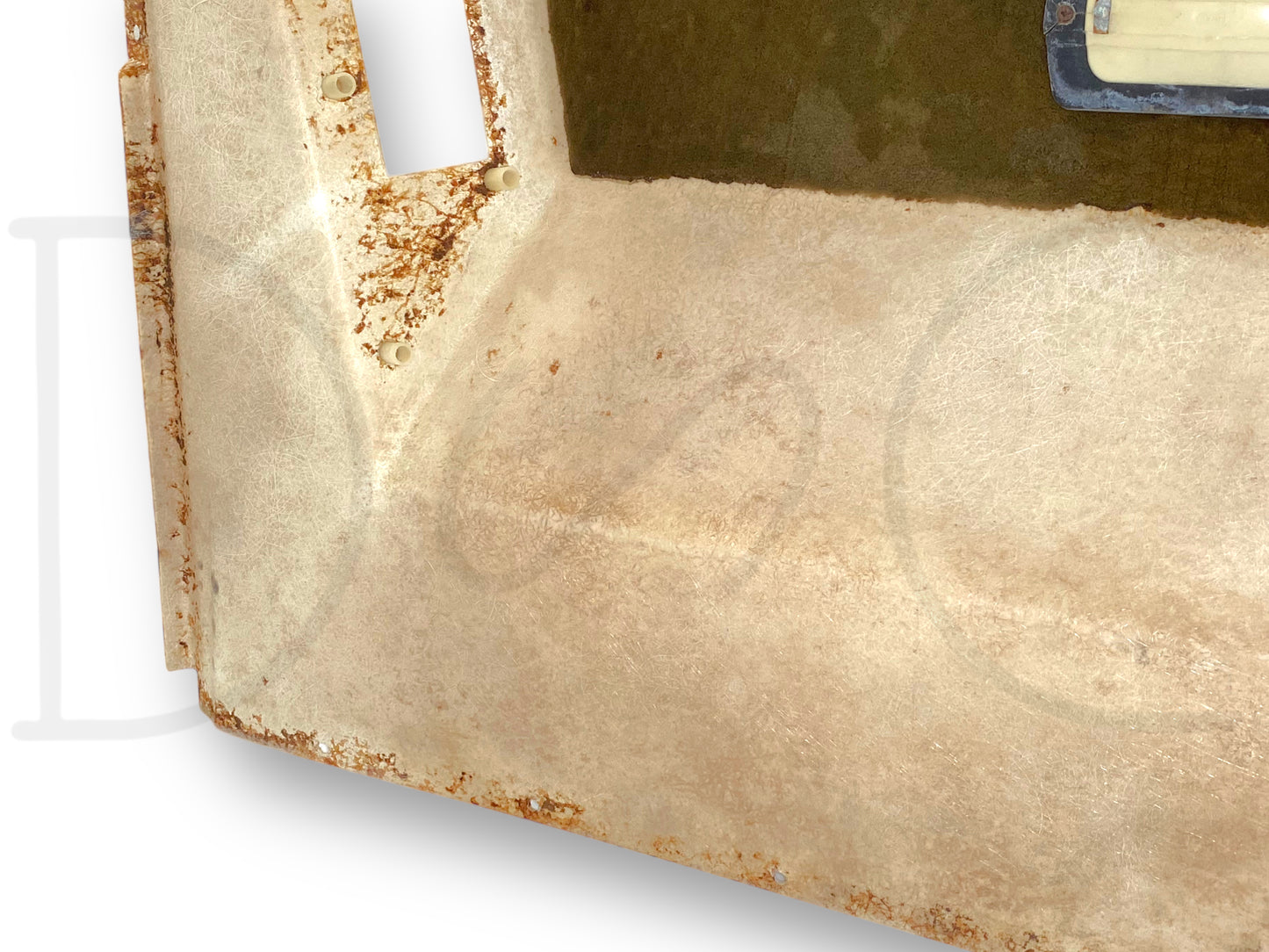 1976 International IH 1086 Tractor Composite Headliner W/ Recirculation Door