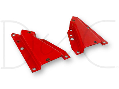 International IH 1086 Tractor Dash Instrument Panel Support Bracket Set RH LH