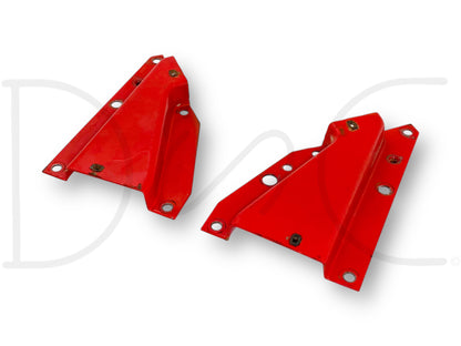 International IH 1086 Tractor Dash Instrument Panel Support Bracket Set RH LH