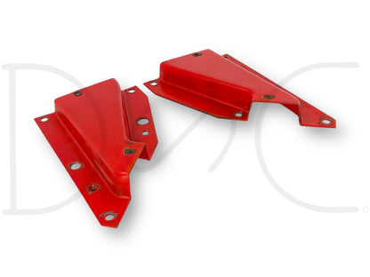 International IH 1086 Tractor Dash Instrument Panel Support Bracket Set RH LH