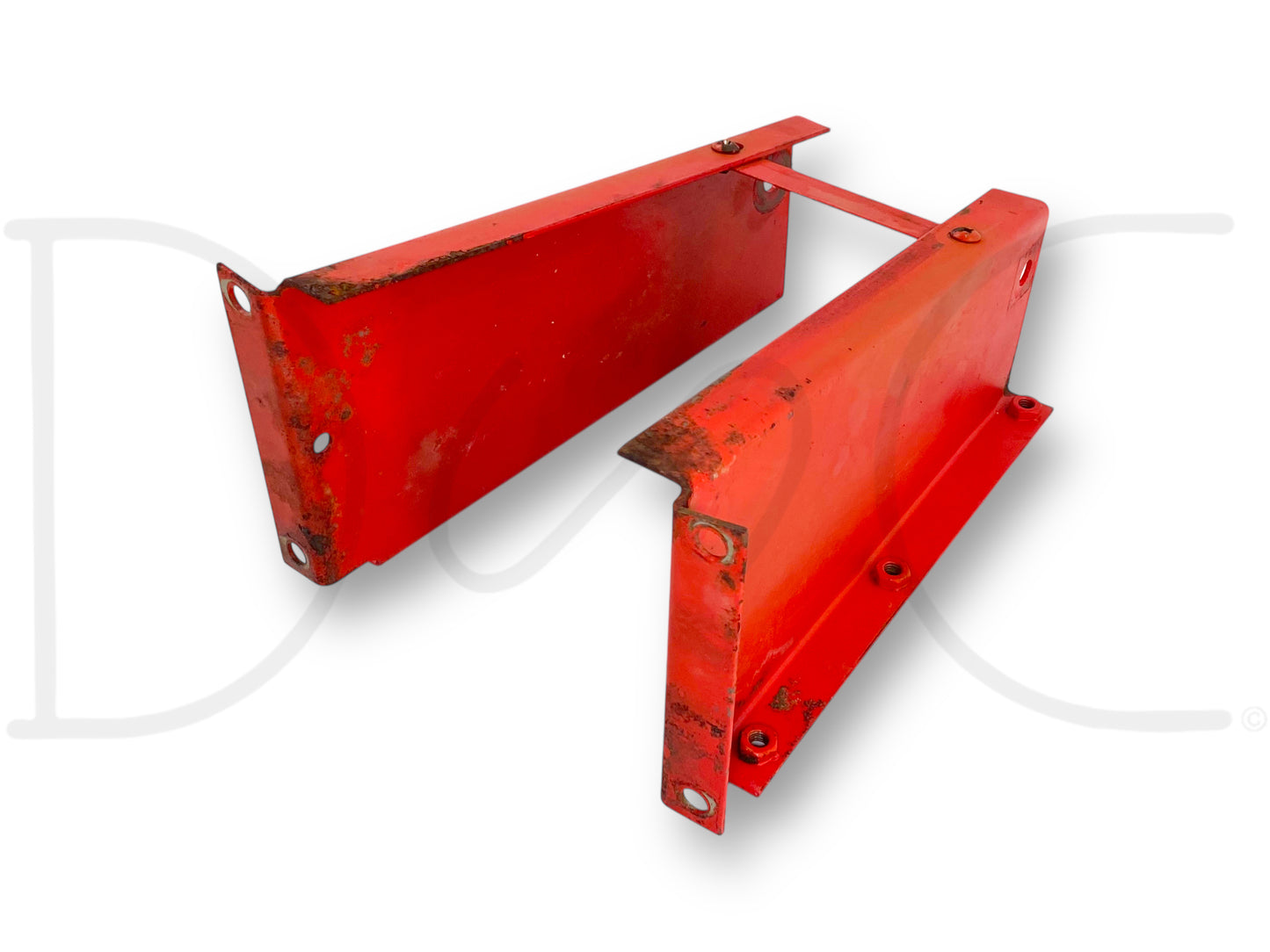 1976 International IH 1086 Tractor Firewall Support Bracket Assembly RH LH