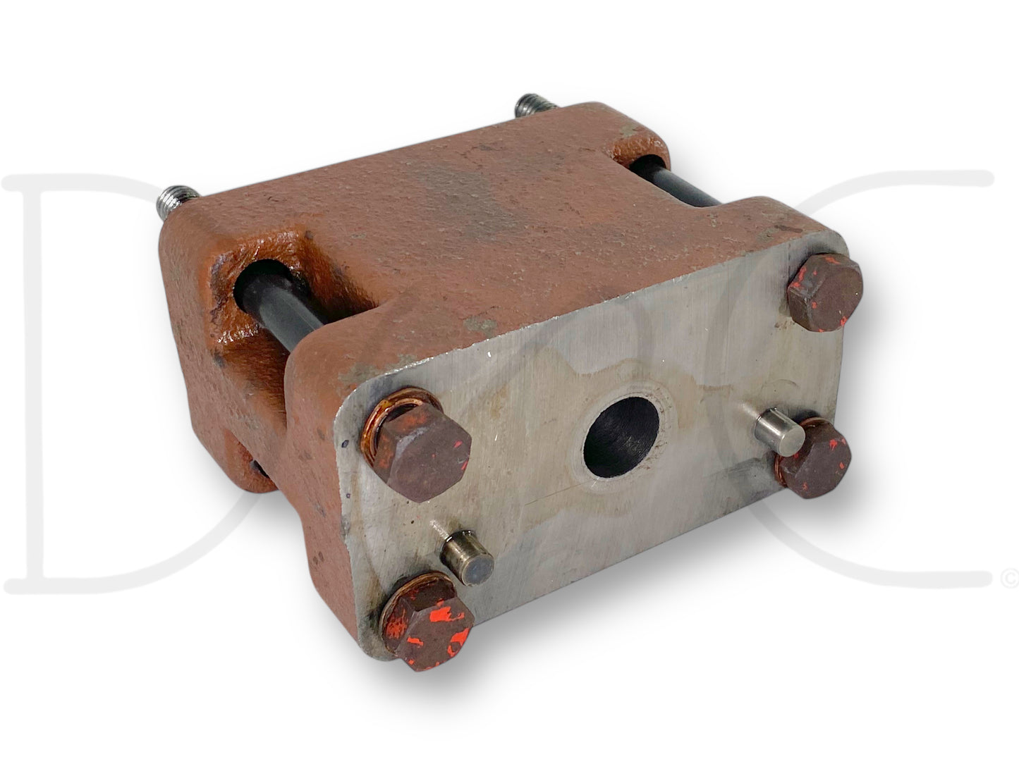 1976 International IH 1086 Tractor Rear Frame Hydraulic Pump Spacer 382753R1