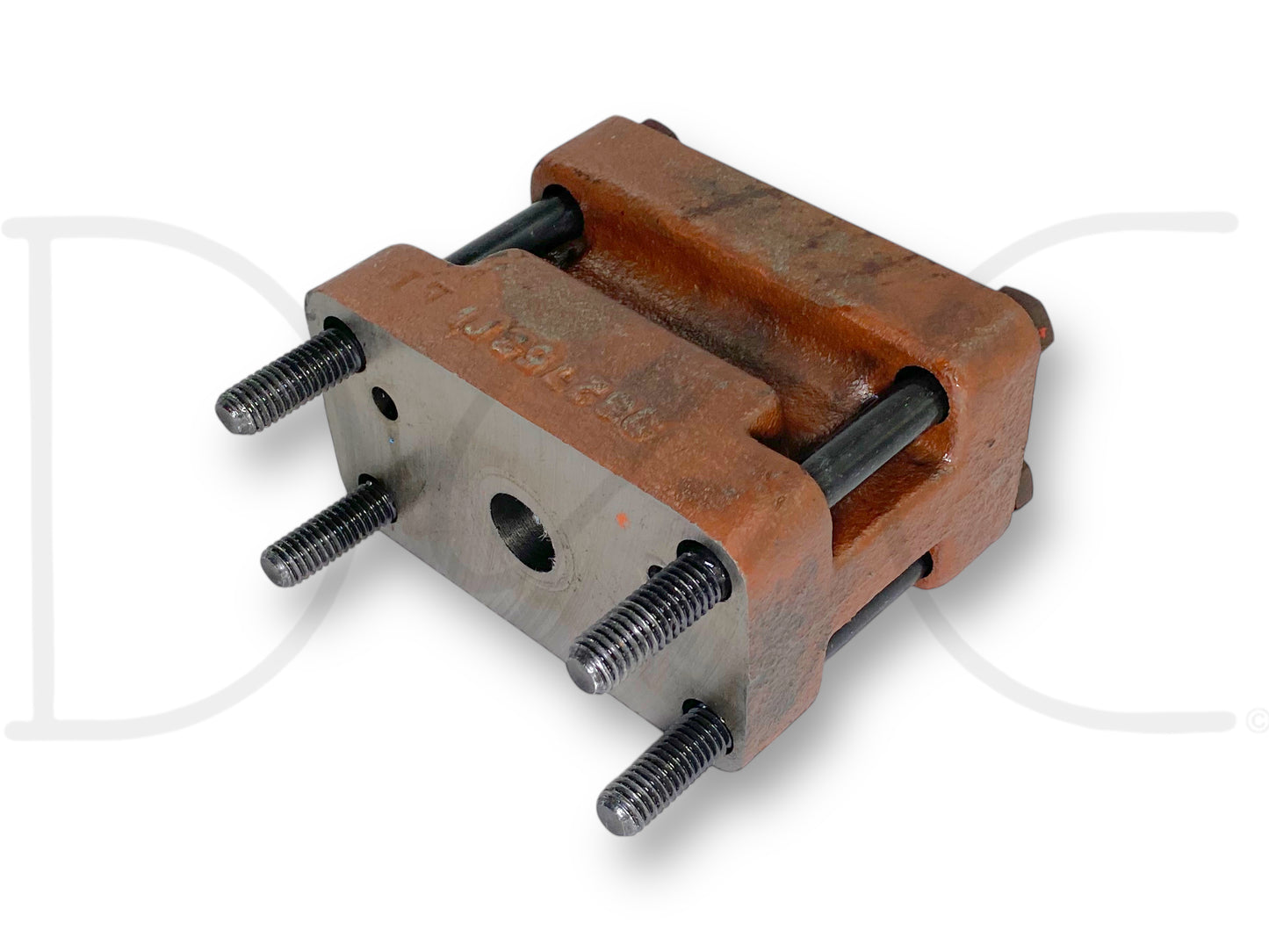 1976 International IH 1086 Tractor Rear Frame Hydraulic Pump Spacer 382753R1