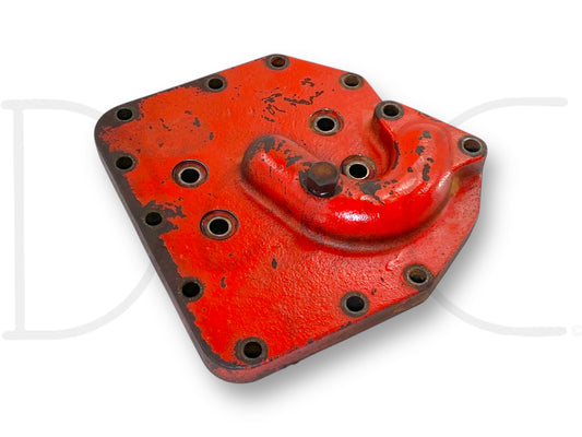 1976 International IH 1086 Tractor Hydraulic Pump Mounting Flange Plate 537166R1