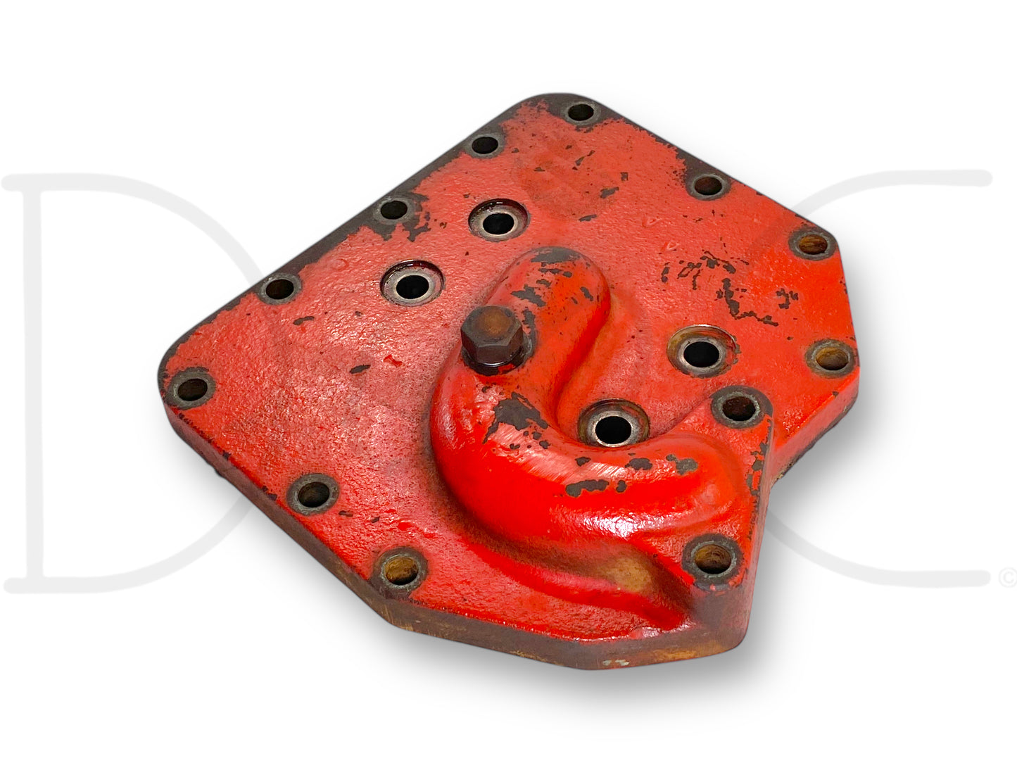 1976 International IH 1086 Tractor Hydraulic Pump Mounting Flange Plate 537166R1