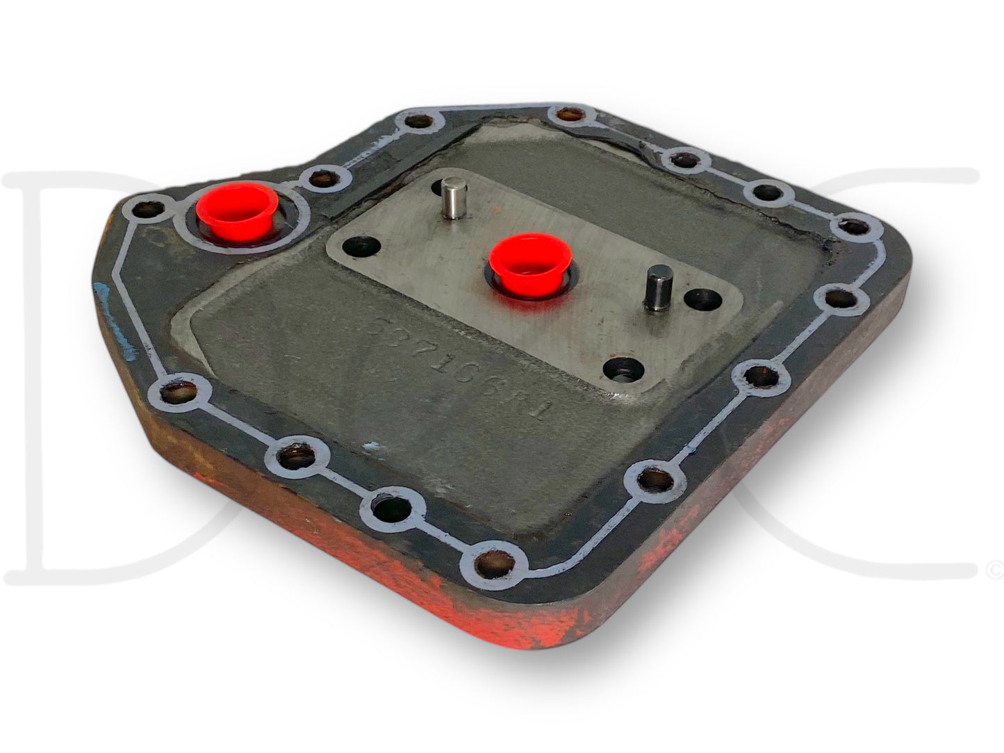 1976 International IH 1086 Tractor Hydraulic Pump Mounting Flange Plate 537166R1