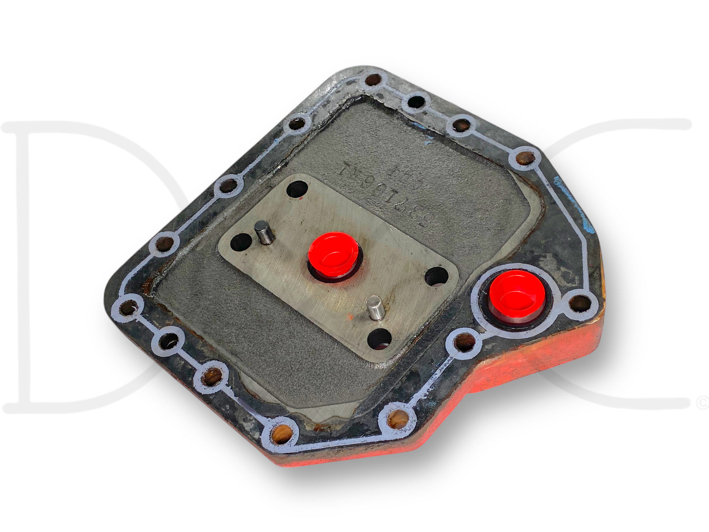 1976 International IH 1086 Tractor Hydraulic Pump Mounting Flange Plate 537166R1