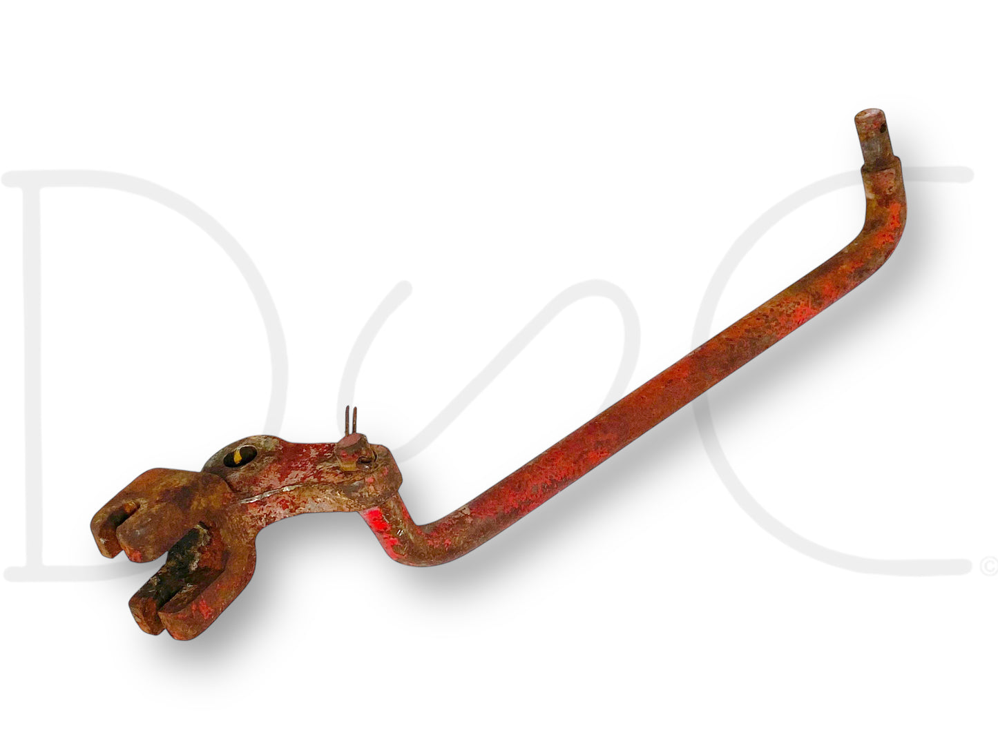 International IH 1086 Tractor Park Lock Lever & Over Center Link Rod 384260R1