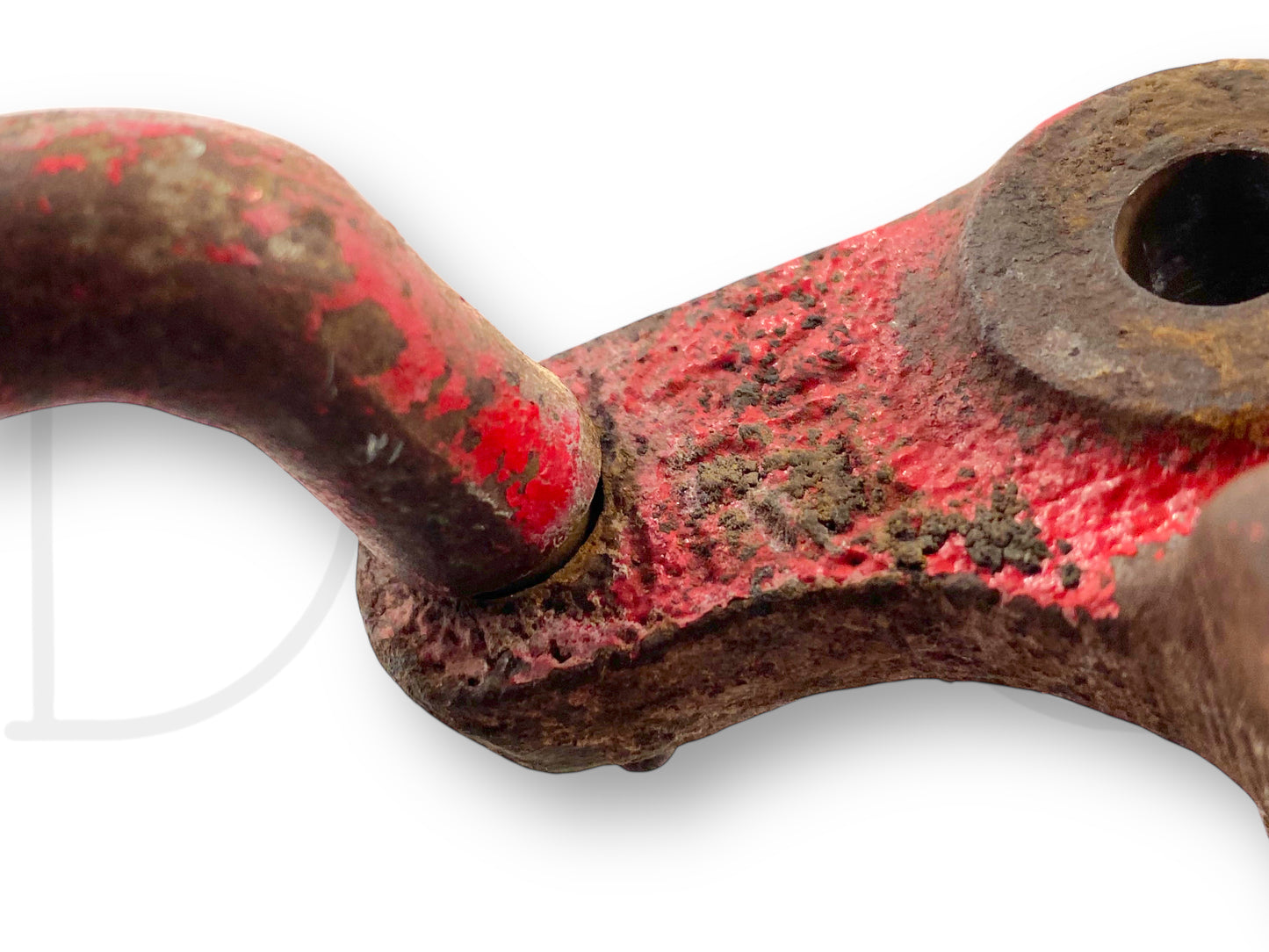 International IH 1086 Tractor Park Lock Lever & Over Center Link Rod 384260R1