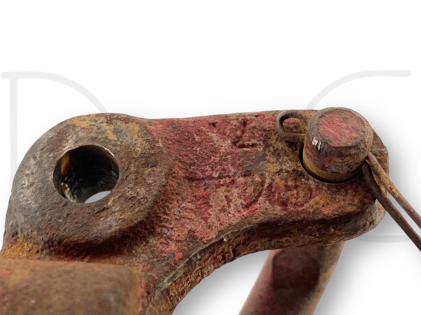 International IH 1086 Tractor Park Lock Lever & Over Center Link Rod 384260R1